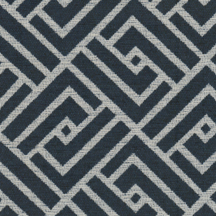 Metaphor 1 Royal by Stout Fabric Stout Fabric Metaphor 1 RoyalFabric LIVING IS EASY DELFT/INDIGO 100%POL CHINA </p><p>Repeat: H: 4.750, V: 4.750 57 in - Fabric Carolina -