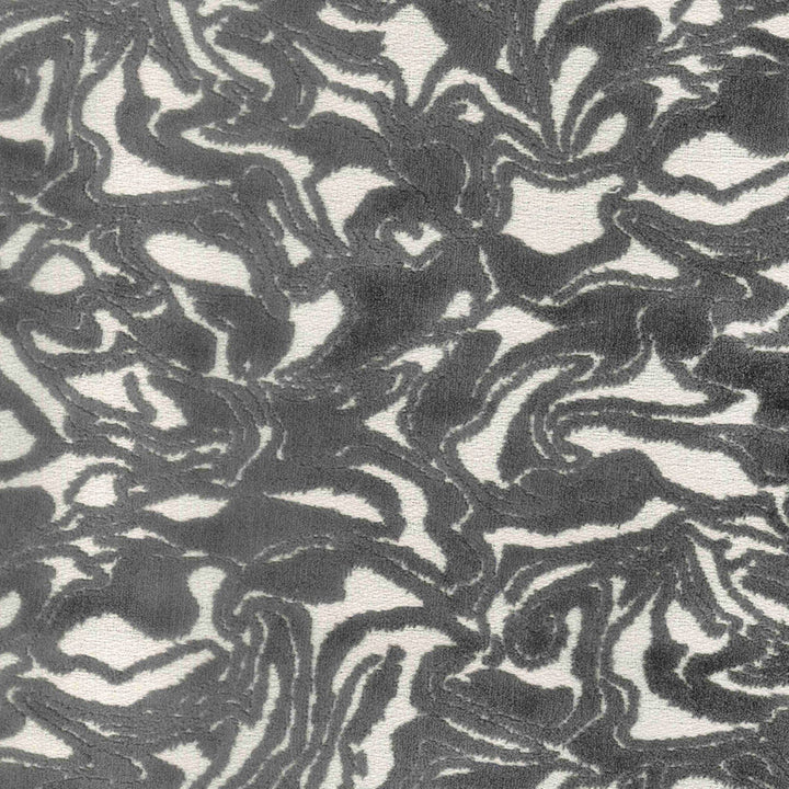 Mezzo Smoke by Norbar Designer Fabric RITZ 85% VISCOSE 15% POLYESTER INDIA 13"V 14 1/4"H 57 - Swanky Fabrics -