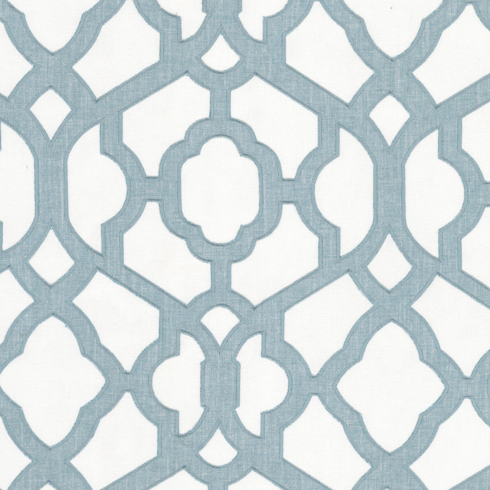 Micah 4 Powder by Stout Fabric Stout Fabric Micah 4 PowderFabric COLOR MY WINDOW SEACREST/AZURE 100%COT %BEMB INDIA </p><p>Repeat: H: 13.000, V: 15.250 52 in - Fabric Carolina -