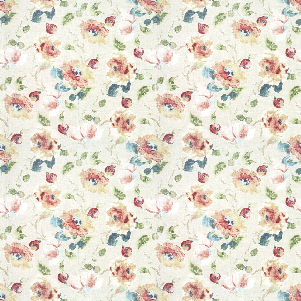 Midas 1 Rosewood by Stout Designer Fabric RAINBOW LIBRARY TILE/SORBET 100%COT SOUTH KOREA Horizontal: 27.000 and Vertical: 26.500 54 in - Swanky Fabrics -