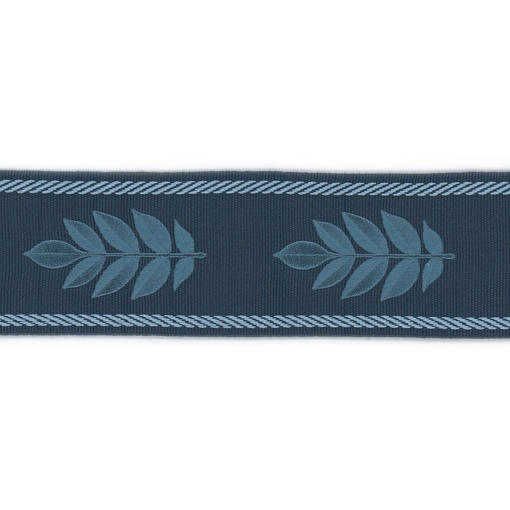 Midfield Tape 2 Navy by Stout Trim Stout Trim Midfield Tape 2 NavyTrim NEW TRADITIONS TRIM 90%SVI 10%POL CHINA </p><p>Repeat: H: 3.875, V: 0.000 2.5 in - Fabric Carolina -