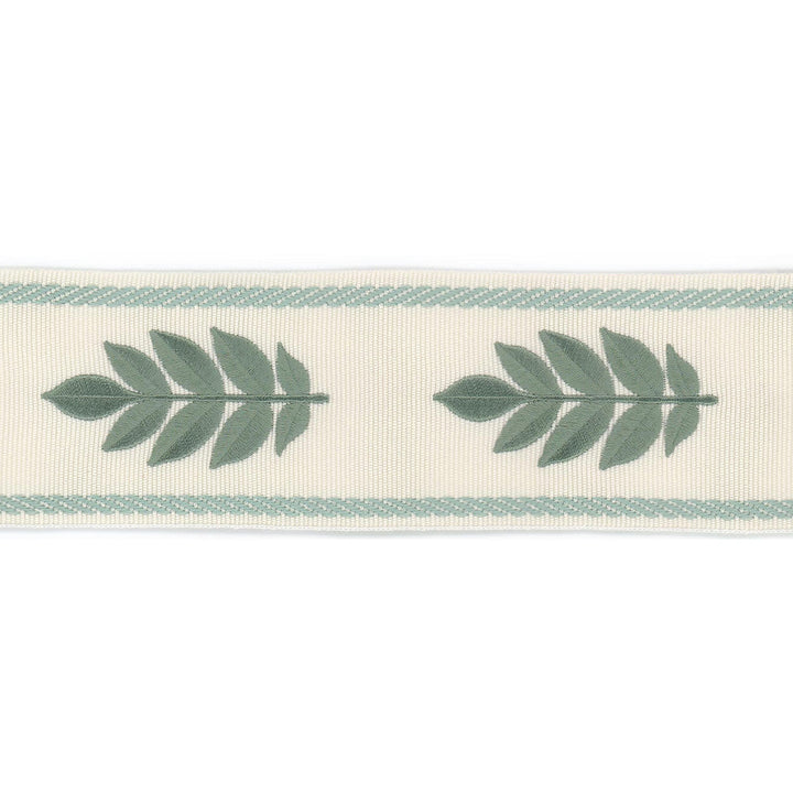Midfield Tape 4 Glacier by Stout Trim Stout Trim Midfield Tape 4 GlacierTrim NEW TRADITIONS TRIM 90%SVI 10%POL CHINA </p><p>Repeat: H: 3.875, V: 0.000 2.5 in - Fabric Carolina -