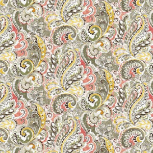 Midland Rose Quartz by Norbar Designer Fabric PRISM CARNIVAL 100% COTTON KOREA 13 1/2"V 27"H 54" - Swanky Fabrics -