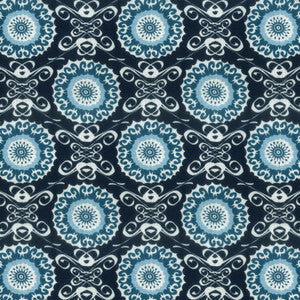 Aoc Fabric Midsummer 3 Navy