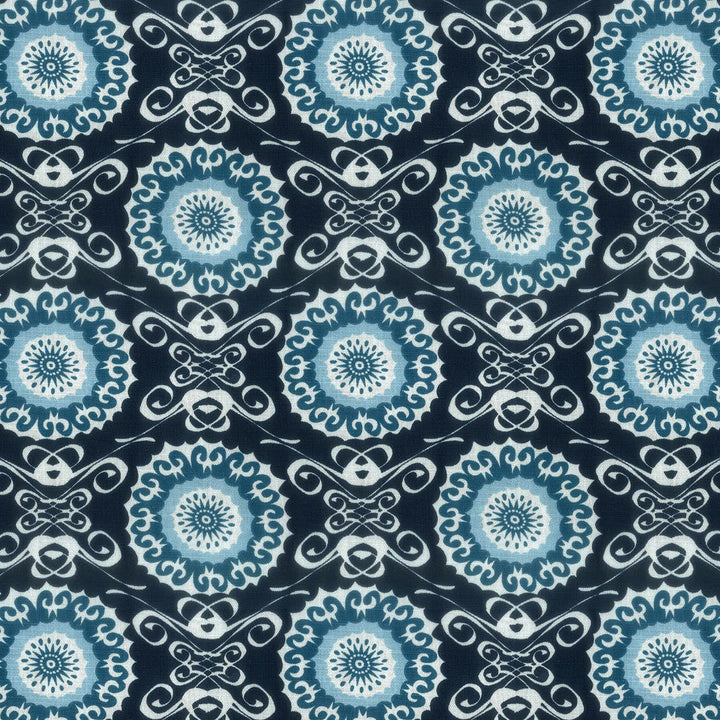 Midsummer 3 Navy by Aoc Designer Fabric LA BELLA VITA 50%COT 50%LIN USA FLAME RETARDANT-CA BULLETIN 117-SECTION E FLAME RETARDANT-U.F.A.C. CLASS 1 PERFORMANCE RATED FABRIC WYZENBEEK 60 000 DOUBLE RUB WEAR TEST (HEAVY DUTY) Horizontal: 7.750 and Vertical: 7.500 54 in - Swanky Fabrics -