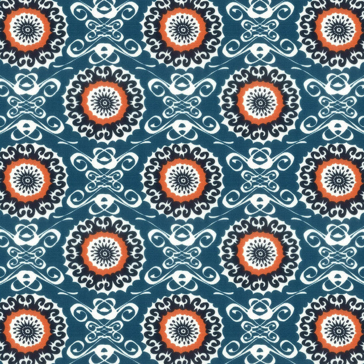 Midsummer 4 Slate by Aoc Fabric Aoc Fabric Midsummer 4 SlateFabric LA BELLA VITA USA </p><p>Repeat: H: 7.750, V: 7.500 54 in - Fabric Carolina -