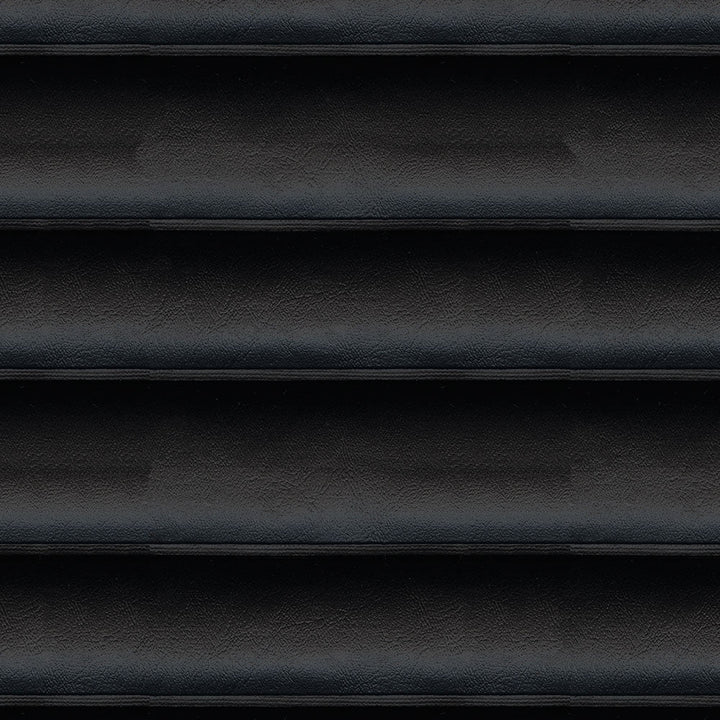Heat Sealed Mariah 9009 Black by ABBEYSHEA Designer Fabric 100% Polyvinyl Chloride (PVC) China 30,000 Double Rubs (Wyzenbeek) </p><p>Repeat: Horizontal: and Vertical: 54" (137 cm) - Swanky Fabrics -