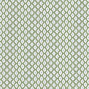 Midtown Green by Norbar Designer Fabric ROMANCE 100% COTTON SPAIN 1 3/4"V - 1 5/8"H 55" - Swanky Fabrics -