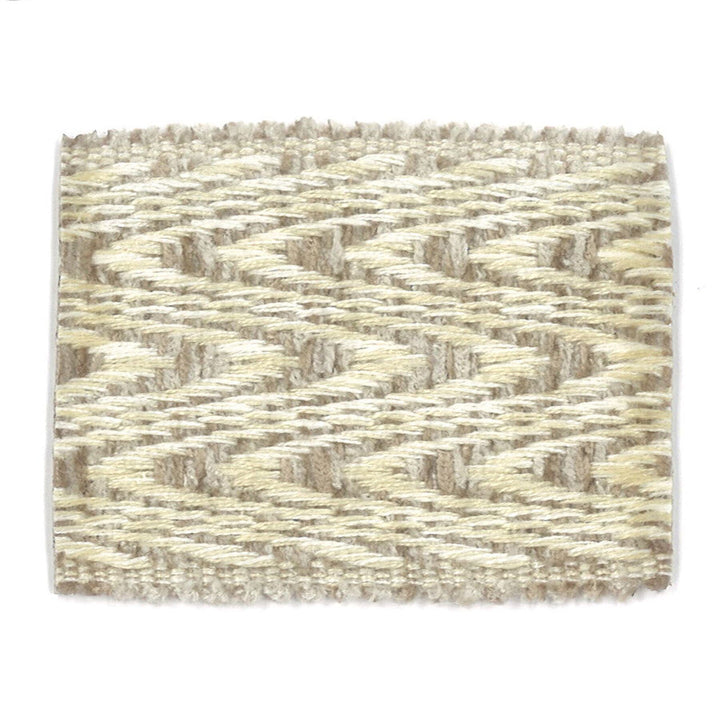 Milbank 1 Toast by Stout Trim Stout Trim Milbank 1 ToastTrim TREND ALERT TRIM 50%COT 50%LIN CHINA </p><p>Repeat: H: 0.630, V: 0.000 2.25 in - Fabric Carolina -