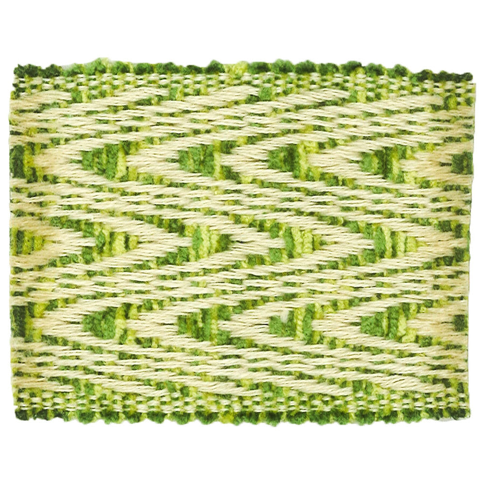 Milbank 4 Spring by Stout Designer Trim TREND ALERT 50%COT 50%LIN CHINA </p><p>Repeat: 0 2.25 in - Swanky Fabrics -
