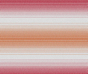 Million Fire 30 by Norbar Designer Fabric HEAT WAVE 100% SOLUTION DYED ACRYLIC GERMANY 29 1/2"V 6 3/4"H 55 - Swanky Fabrics -