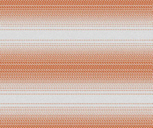 Million Orange 25 by Norbar Designer Fabric HEAT WAVE 100% SOLUTION DYED ACRYLIC GERMANY 29 1/2"V 6 3/4"H 55 - Swanky Fabrics -