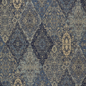 Magnolia Fabric Milton Blue