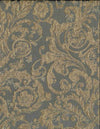 Norbar Fabric Minuet Gray Gold