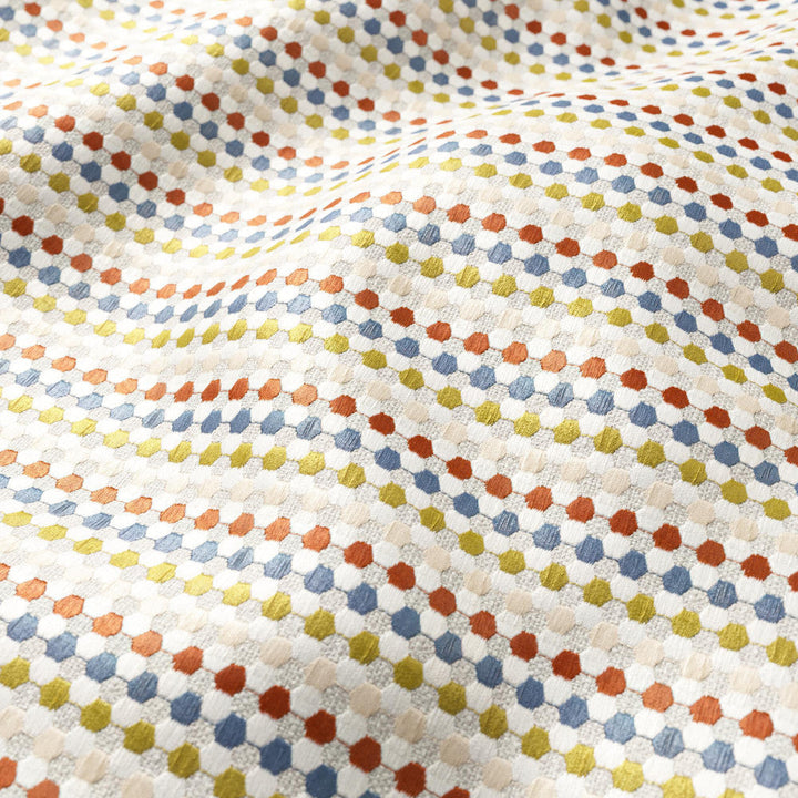 MISCHIEF 27J9161 by JF Designer Fabric TRIBUTE 79% Polyester, 21% Cotton India  Horizontal: 2.125 and Vertical: 0.5 55  - Swanky Fabrics -