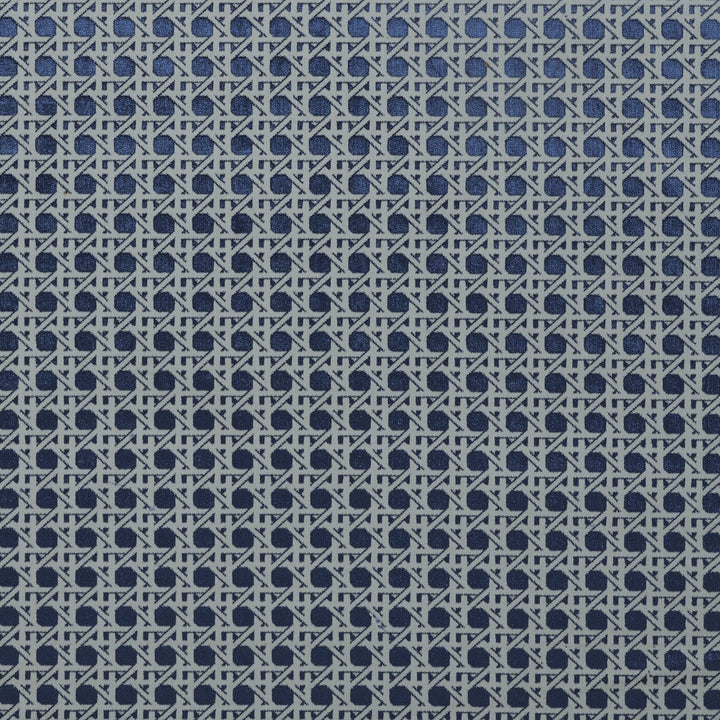 Miser 2 Sapphire by Marcus William Designer Fabric KAI/MARCUS WILLIAM MUSTIQUE 66%POL 34%COT TURKEY Horizontal: 1.500 and Vertical: 1.500 55 in - Swanky Fabrics -