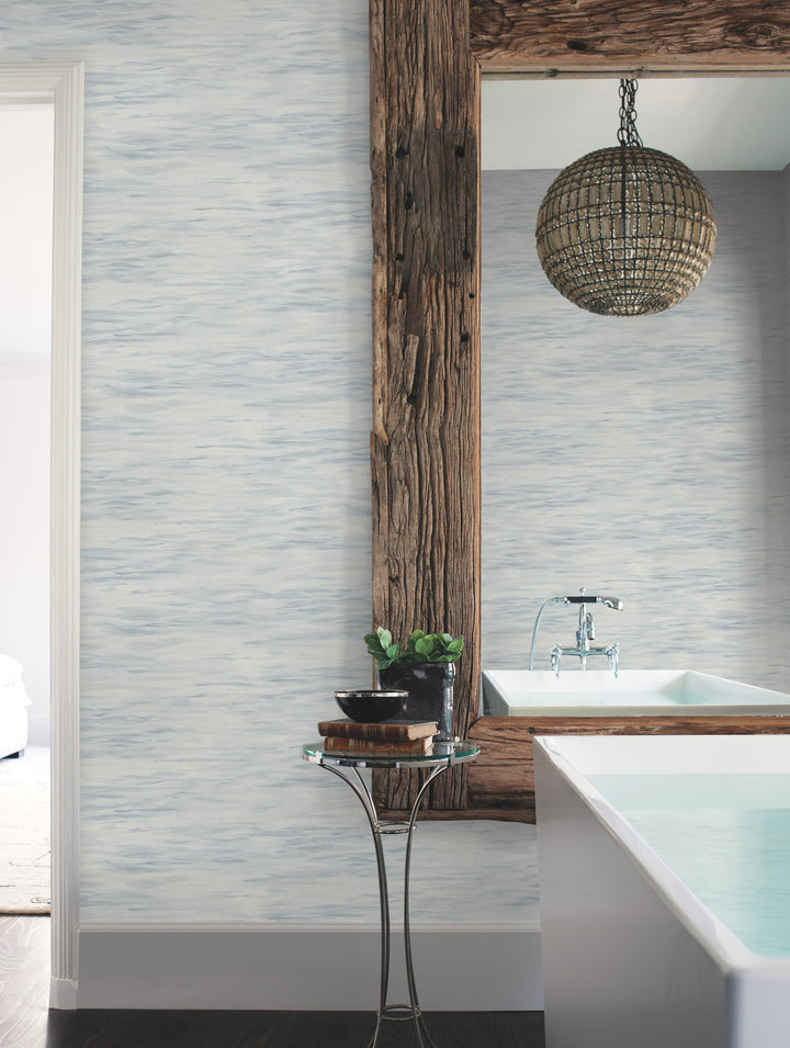 Ripples Grey Wallpaper by York Wallcoverings Designer