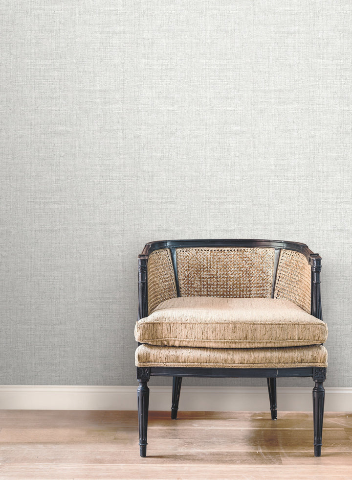 Papyrus Weave Grey Wallpaper by Inspired by Color Designer