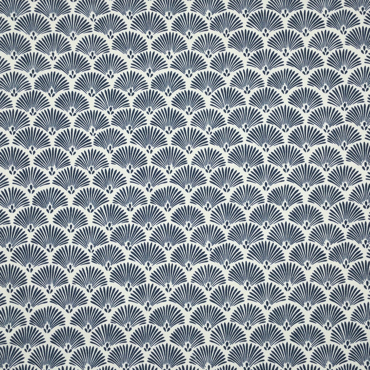 Moncheri 1 Indigo by Stout Fabric Stout Fabric Moncheri 1 IndigoFabric COMFORTABLE LIVING HAZE/NAVY 100%COT SPAIN </p><p>Repeat: H: 6.750, V: 6.750 54 in - Fabric Carolina -