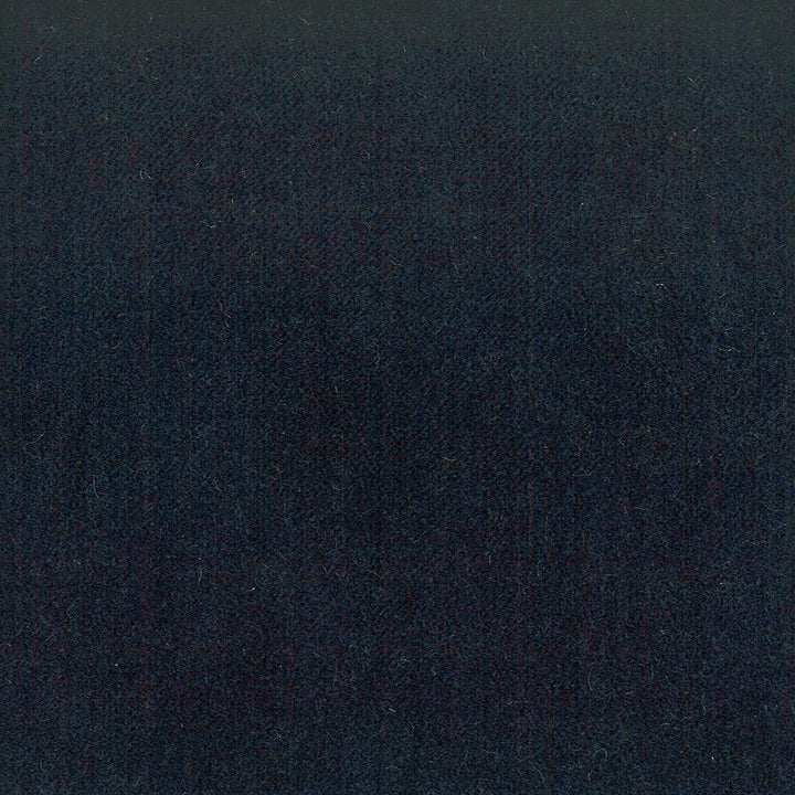 Moore 38 Navy by Stout Designer Fabric Timeless Velvets 82% Polyester 18% Cotton SOUTH KOREA FLAME RETARDANT-U.F.A.C. CLASS 1 (OR A) CATB 117-2013 WYZENBEEK 20 000 DOUBLE RUB WEAR TEST (HEAVY DUTY) Horizontal: 0 and Vertical: 0 54.75 in - Swanky Fabrics -