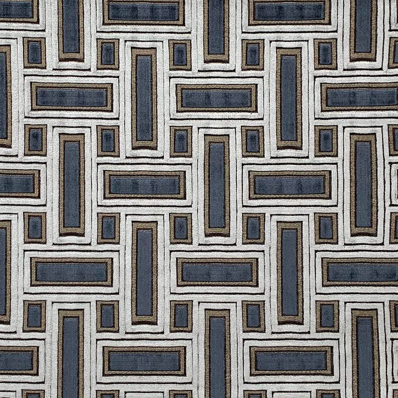 Mottern Admiral by Magnolia Designer Fabric - 49Poly/51Visc India 100000 Horizontal: 7 and Vertical: 8.25 56" - Swanky Fabrics -