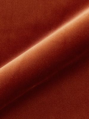 Torino Velvet Paprika MT12470013 by Old World Weavers Designer Fabric TORINO VELVET 100% COTTON ITALY MEDIUM DUTY Horizontal: 0" and Vertical: 0" 55 - Swanky Fabrics -
