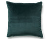 Torino Velvet Pillow 22 X 22 - Spruce MTTORIPILL0021 by Scalamandre Designer Pillow