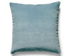 Torino Velvet Pillow 22 X 22 - Bay MTTORIPILL0023 by Scalamandre Designer Pillow