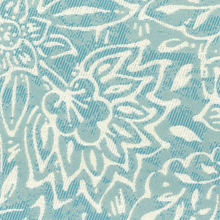 Musical 2 Turquoise by Stout Designer Fabric SUNSHINE SAVVY INDOOR/OUTDOOR 54%POP 46%POL MEXICO FLAME RETARDANT-U.F.A.C. CLASS 1 WYZENBEEK 45 000 DOUBLE RUB WEAR TEST (HEAVY DUTY) </p><p>Repeat: 27 54 in - Swanky Fabrics -