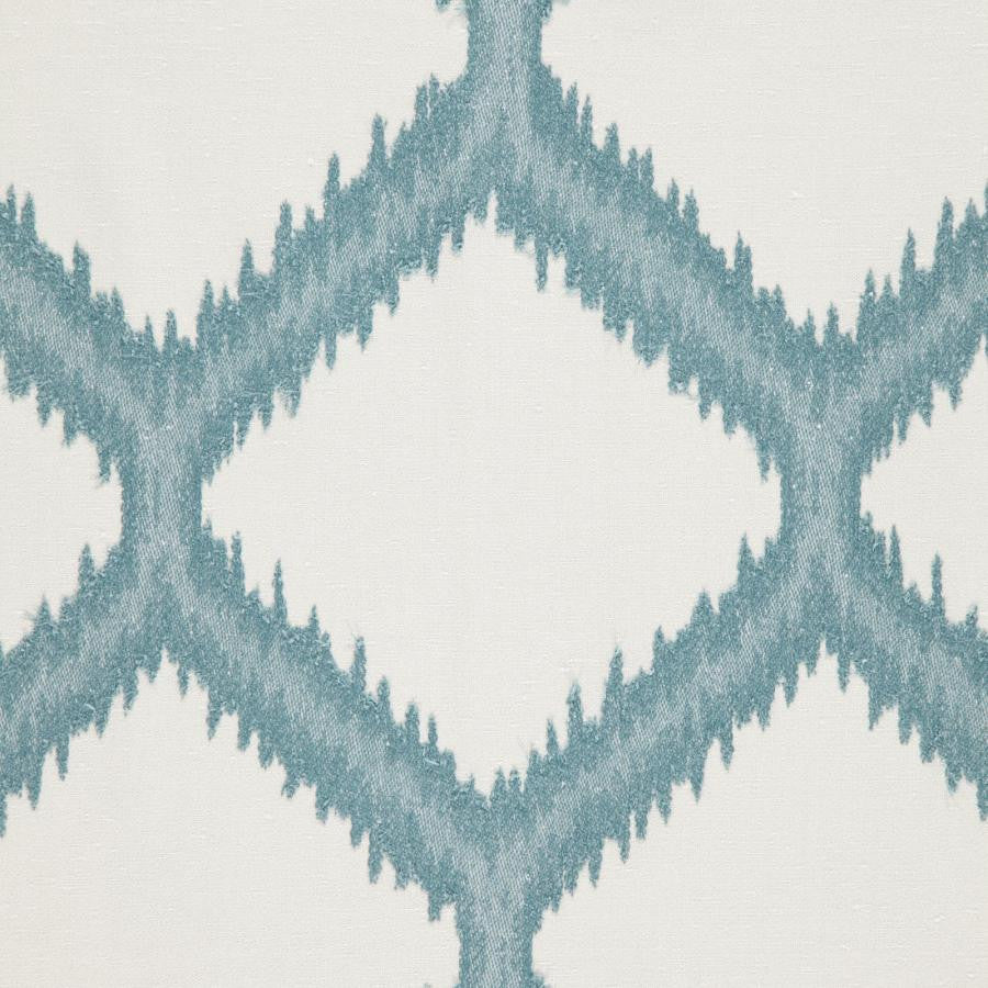 Marcel # 616 Spa by Maxwell Designer Fabric Wide Width Drapery 100% POLYESTER TURKEY V-14.75"H-10.75" 117.75" - Swanky Fabrics -