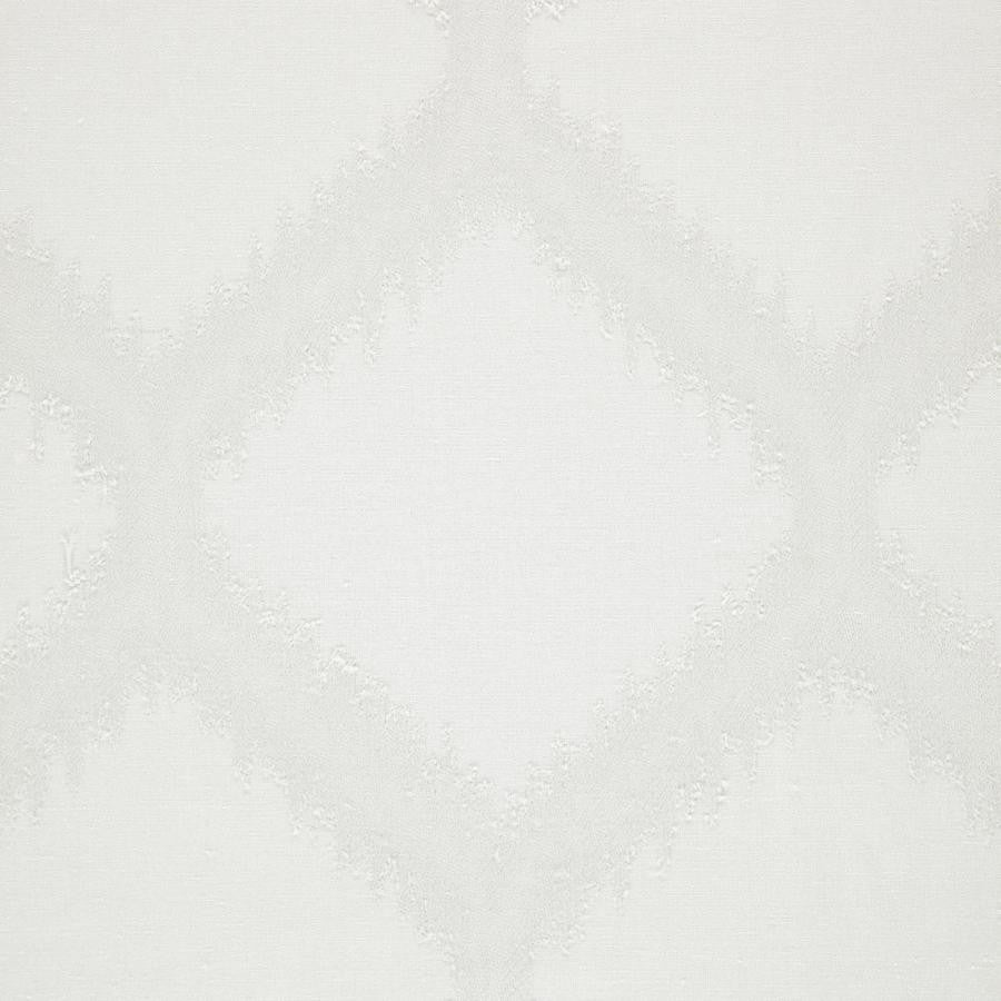 Marcel # 634 Snow by Maxwell Designer Fabric Wide Width Drapery 100% POLYESTER TURKEY V-14.75"H-10.75" 117.75" - Swanky Fabrics -