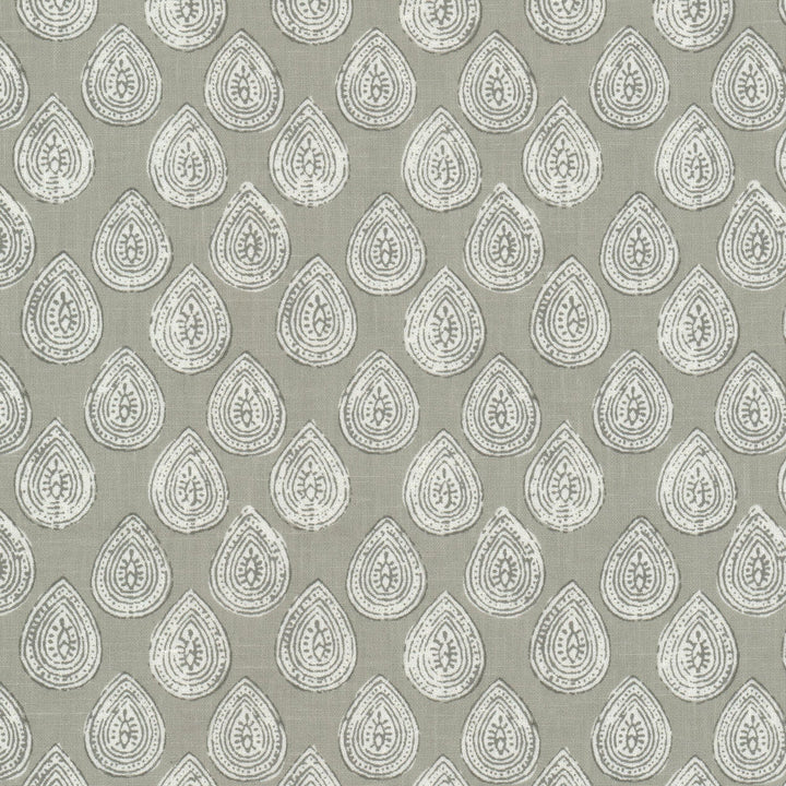 Myth 1 Grey by Stout Designer Fabric RAINBOW LIBRARY ALMOND/GRANITE 68%POL 32%COT INDIA Horizontal: 3.875 and Vertical: 4.875 54 in - Swanky Fabrics -
