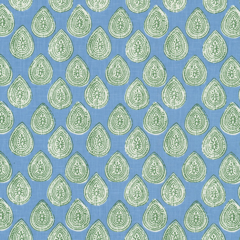 Myth 2 Chambray by Stout Designer Fabric RAINBOW LIBRARY HAZE/SKY 68%POL 32%COT INDIA Horizontal: 3.875 and Vertical: 4.875 54 in - Swanky Fabrics -