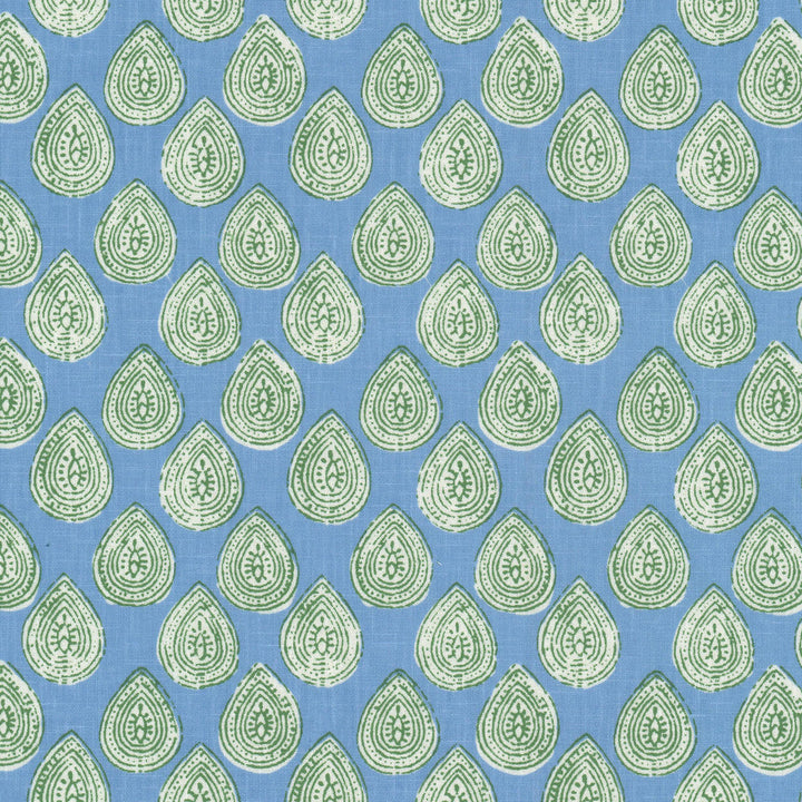 Myth 2 Chambray by Stout Designer Fabric RAINBOW LIBRARY HAZE/SKY 68%POL 32%COT INDIA Horizontal: 3.875 and Vertical: 4.875 54 in - Swanky Fabrics -