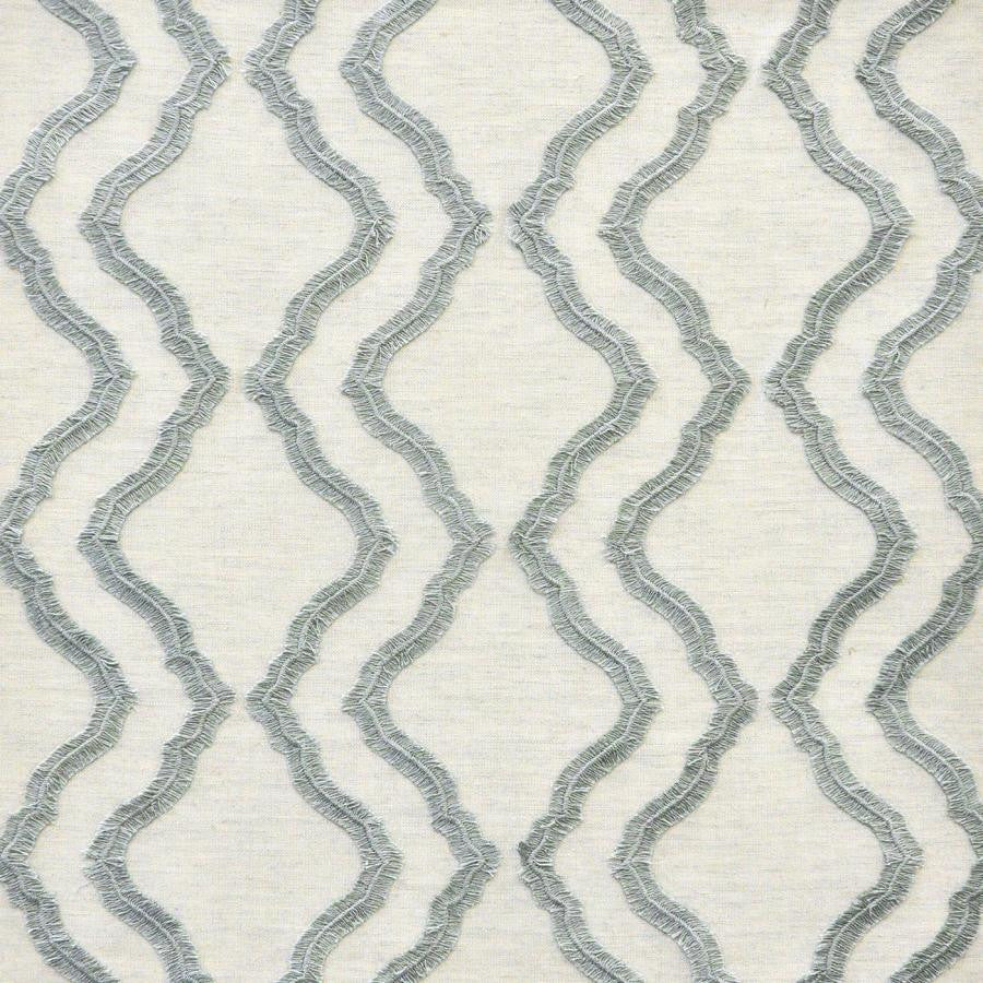 Mikasa # 832 Nantucket by Maxwell Designer Fabric Color Theory-Vol.Vi Odyssey BASE: 51% RECYCLED POLYESTER/30% POLYESTER/12% COTTON/7% LINEN EMB: 100% VISCOSE INDIA V-4.5"H-7.75" 56.5"EMB.54" - Swanky Fabrics -