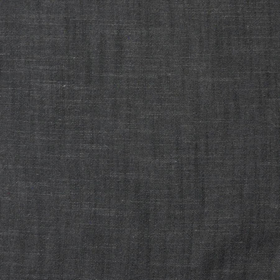 Mandurah # 503 Charcoal by Maxwell Designer Fabric Pure & Simple Xv 45% VISCOSE/35% POLYESTER/20% LINEN CHINA 57" - Swanky Fabrics -