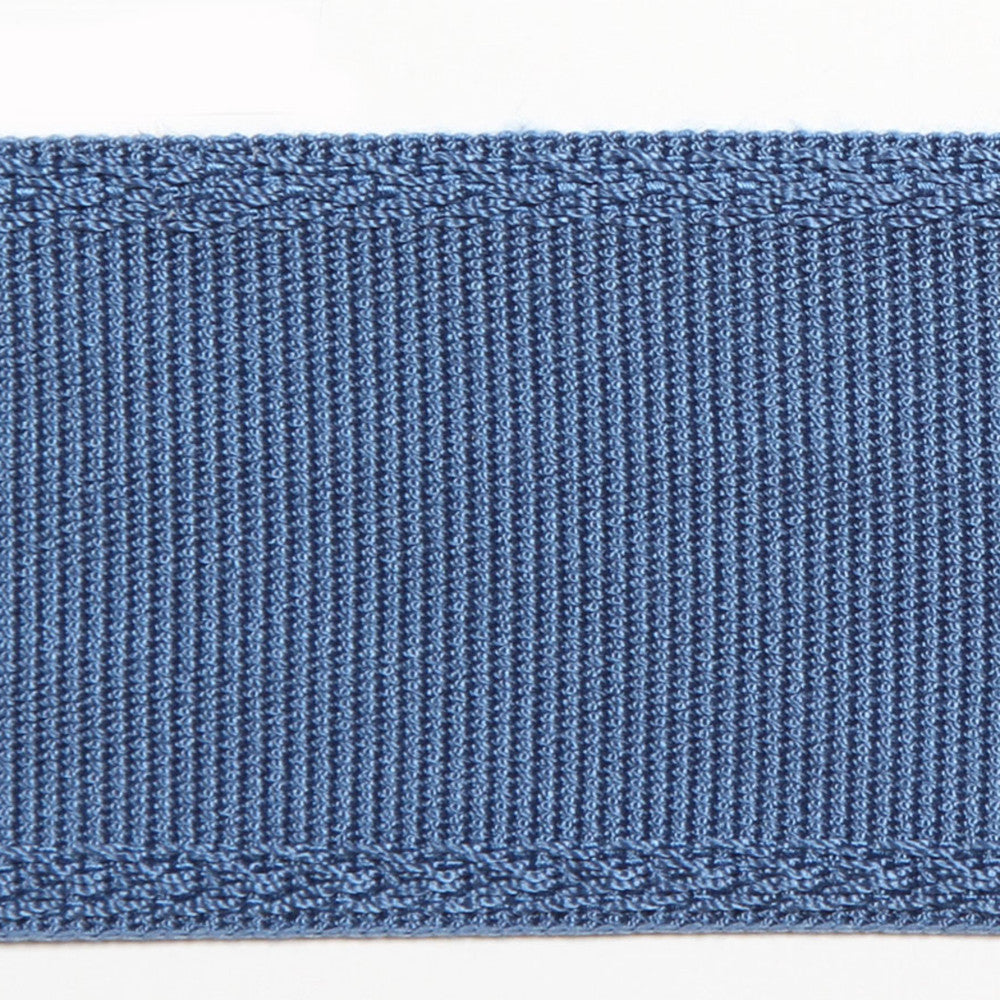Majestic Blue Jean by Europatex Designer Fabric Dainty & Majestic 100% Polyester 2.38 inches - Swanky Fabrics -