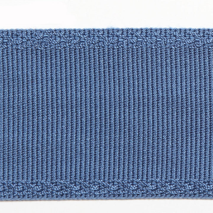 Majestic Blue Jean by Europatex Designer Fabric Dainty & Majestic 100% Polyester 2.38 inches - Swanky Fabrics -
