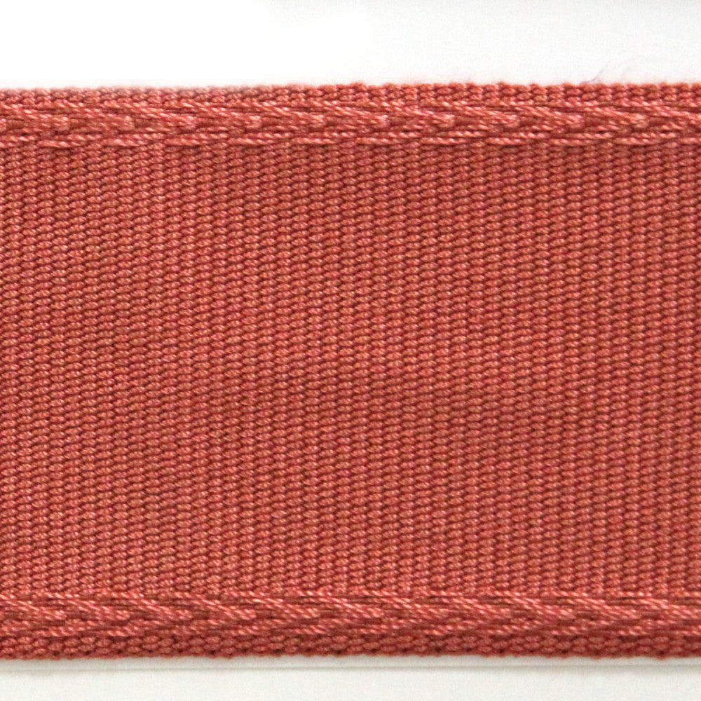 Majestic Coral by Europatex Designer Fabric Dainty & Majestic 100% Polyester 2.38 inches - Swanky Fabrics -