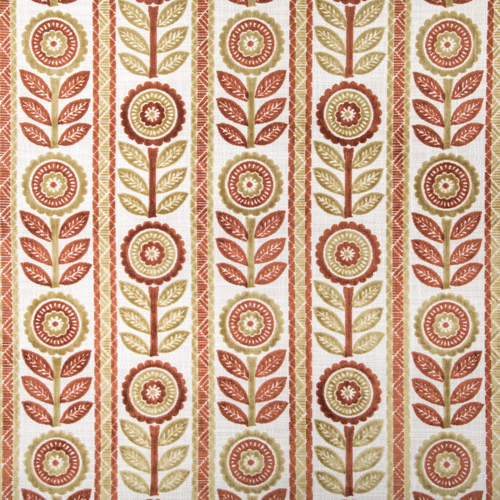 Martina Persimmon A1138-03 by 29 Park Designer Fabric