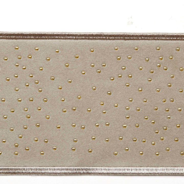 Mellow Woodsmoke by Europatex Designer Fabric Mellow 82.1% Polyester / 11% Rayon / 6.9% Metallic yarn 3.00 inches - Swanky Fabrics -