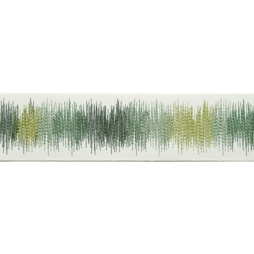 Melody Lime by Europatex Designer Fabric Melody 100% Polyester 3.00 inches - Swanky Fabrics -