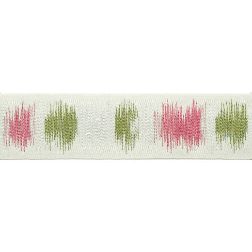 Melody - Matcha Rose by Europatex Designer Fabric Melody 100% Polyester China See Sample Horizontal: N/A and Vertical: N/A 3.00 inches  - Swanky Fabrics -