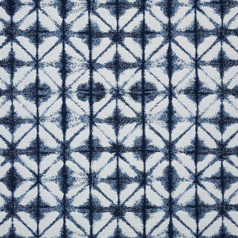 145256-0001 Midori Indigo by Sunbrella Designer Fabric Cushion Furniture Drapery Fabrics > Sunbrella Jacquards 100% Acrylic USA or Imported 18.8" 54" - Swanky Fabrics -