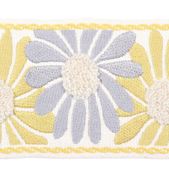 Milazzo Summer by Europatex Designer Fabric San Marino 45% Linen, 23% Fibranne, 17% Acrylic yarns, 15% Polyester 3.50" 2.90 inches - Swanky Fabrics -