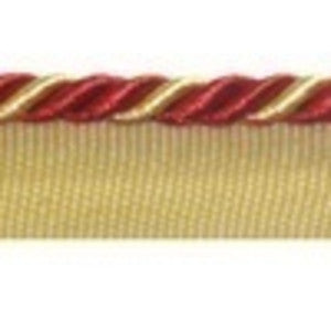 Europatex Fabric Mini Cord Cranberry