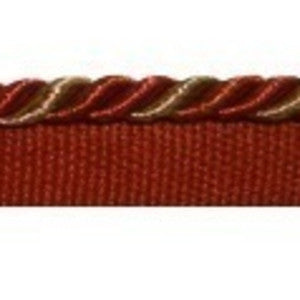 Europatex Fabric Mini Cord Cinnabar