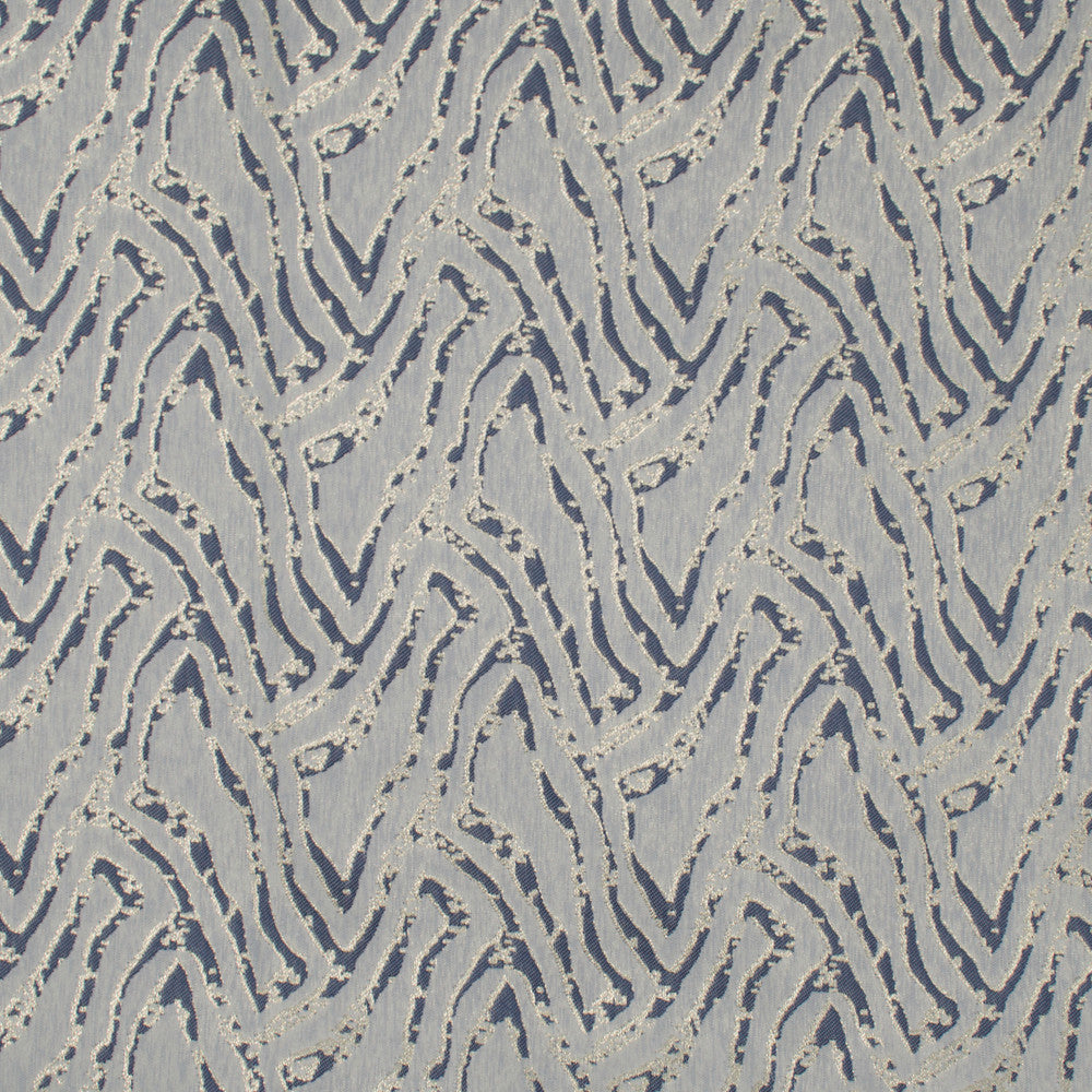 Mirabila A Navy by Europatex Designer Fabric Mirabila 100% Polyester 118.00 inches - Swanky Fabrics -