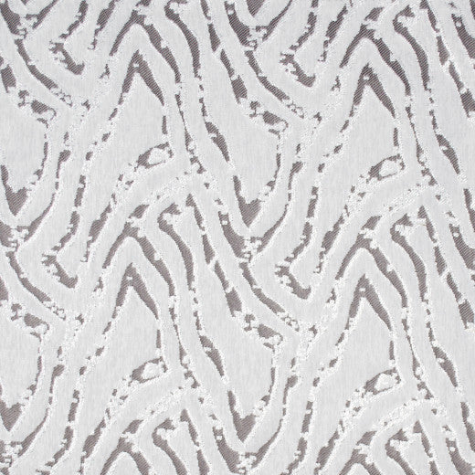 Mirabila A Silver by Europatex Designer Fabric Mirabila 100% Polyester China See Sample Horizontal: N/A and Vertical: N/A 118.00 inches  - Swanky Fabrics -