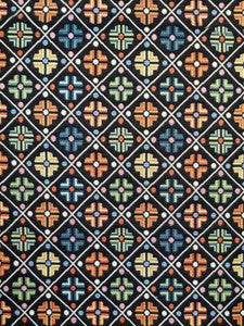 Fonthill Fabric Kirov Multi Black N1B4110002